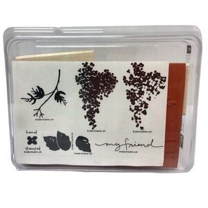 Stampin’ Up! “Two-Step Stampin’ “Blossoms Abound” Rubber Stamp Set (2006)